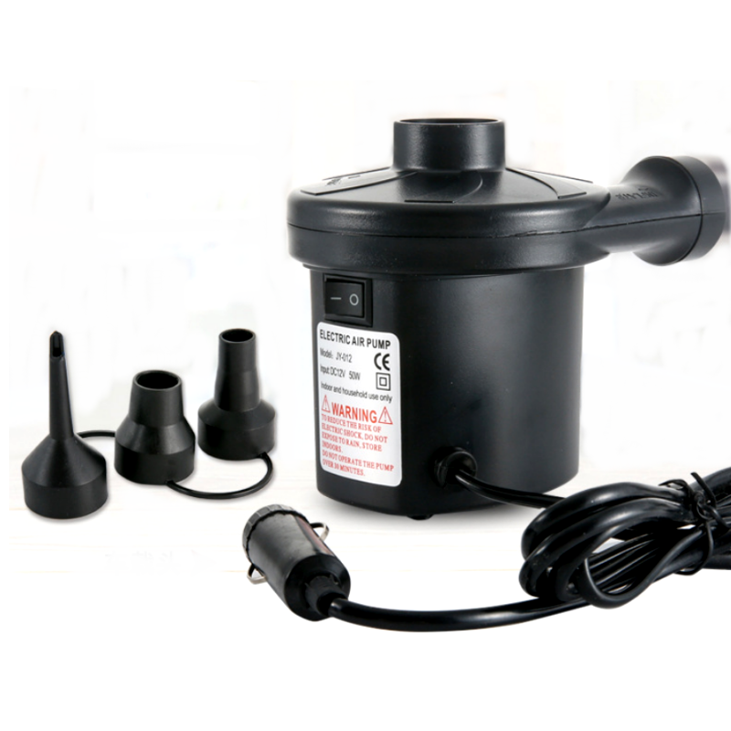 Electric vehicle air pump for DC